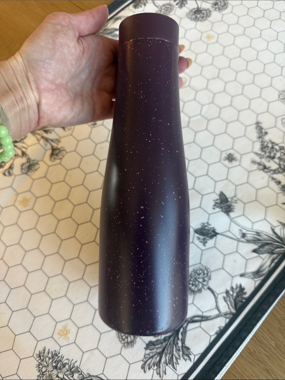 Purple-Burgundy Insulated Lululemon Bottle